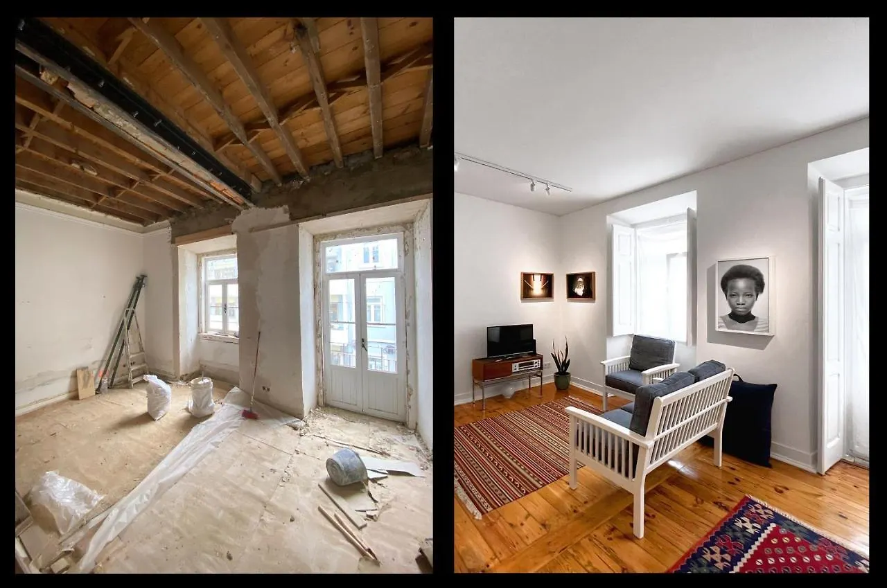 ליסבון New Art Apartment